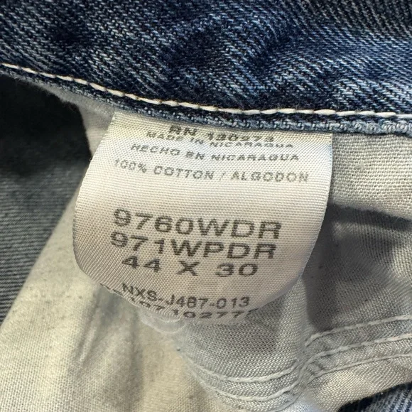 Wrangler Men’s Denim Jeans Size 44 x 30 - Picture 4 of 9